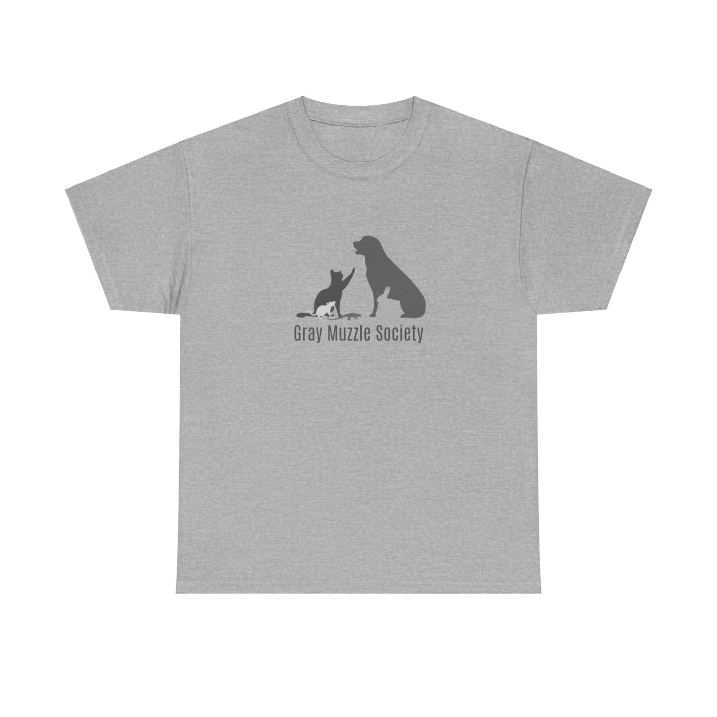 Gray Muzzle Logo Tee