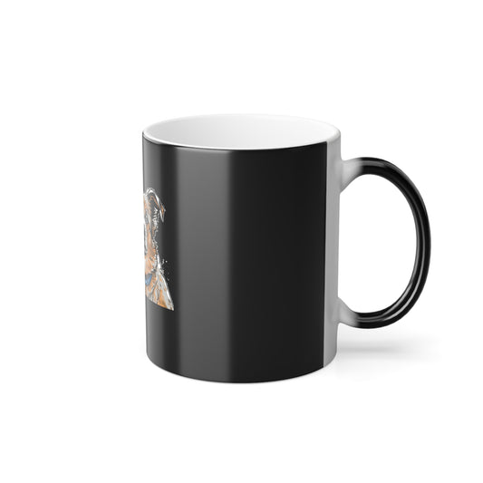 Color Morphing Dog Lover Mug - "Giving Every Dog Their Day" - Perfect Gift for Pet Owners