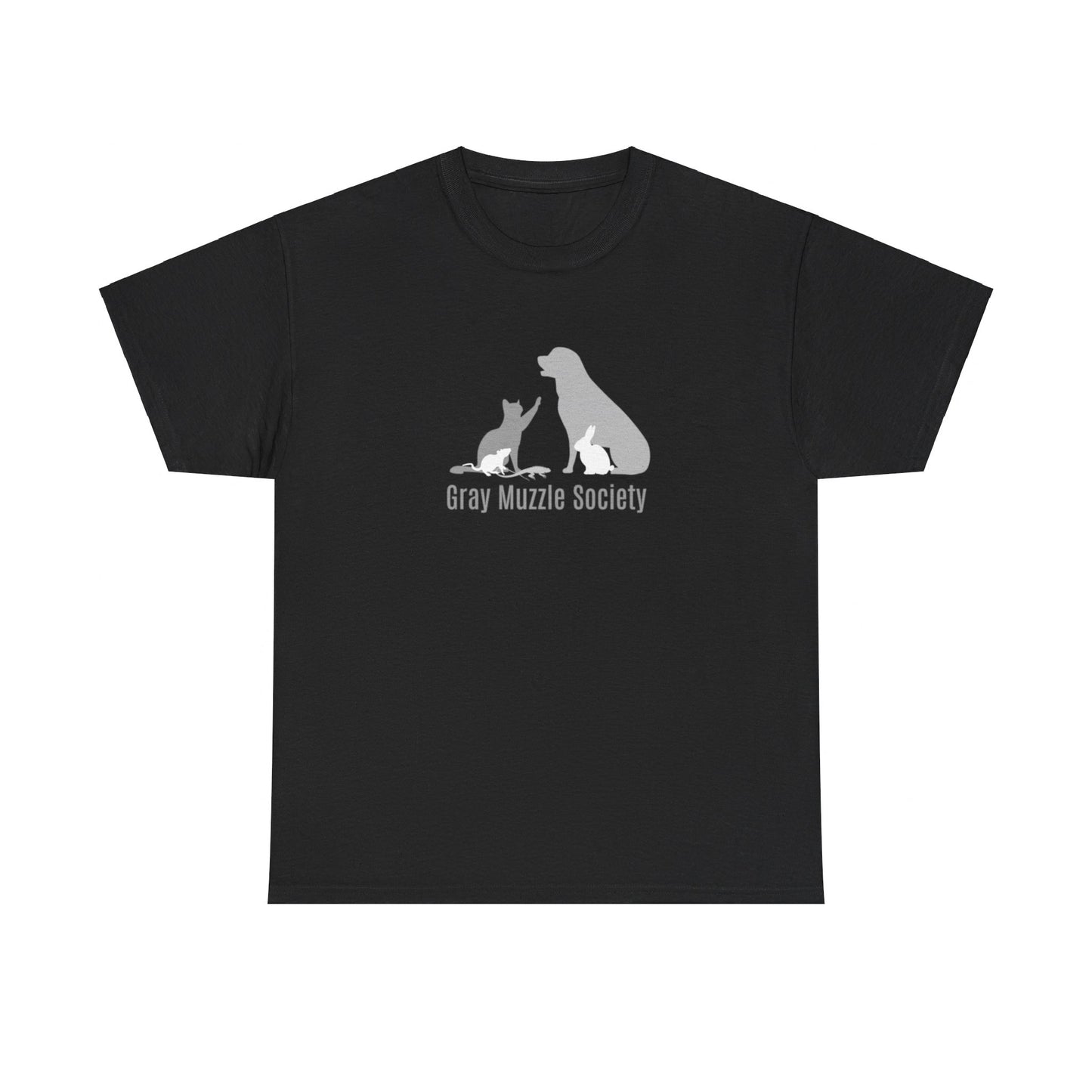 Gray Muzzle Logo Tee