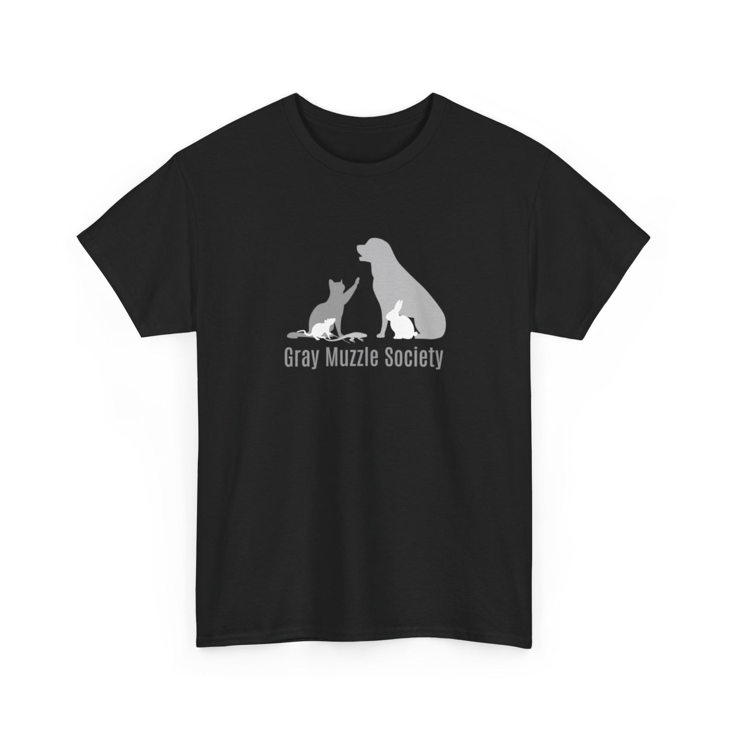 Gray Muzzle Logo Tee