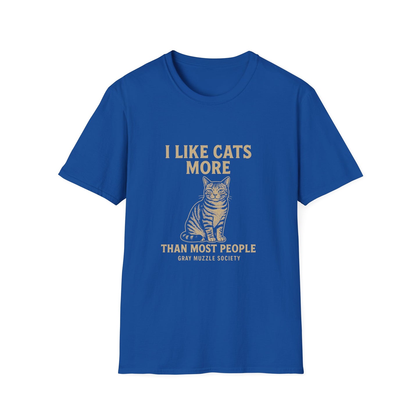 I Like Cats More Than Most People Unisex T-Shirt