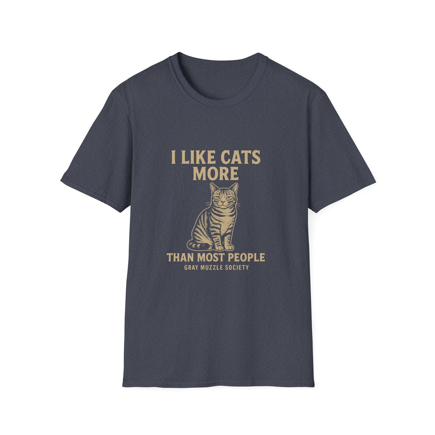 I Like Cats More Than Most People Unisex T-Shirt
