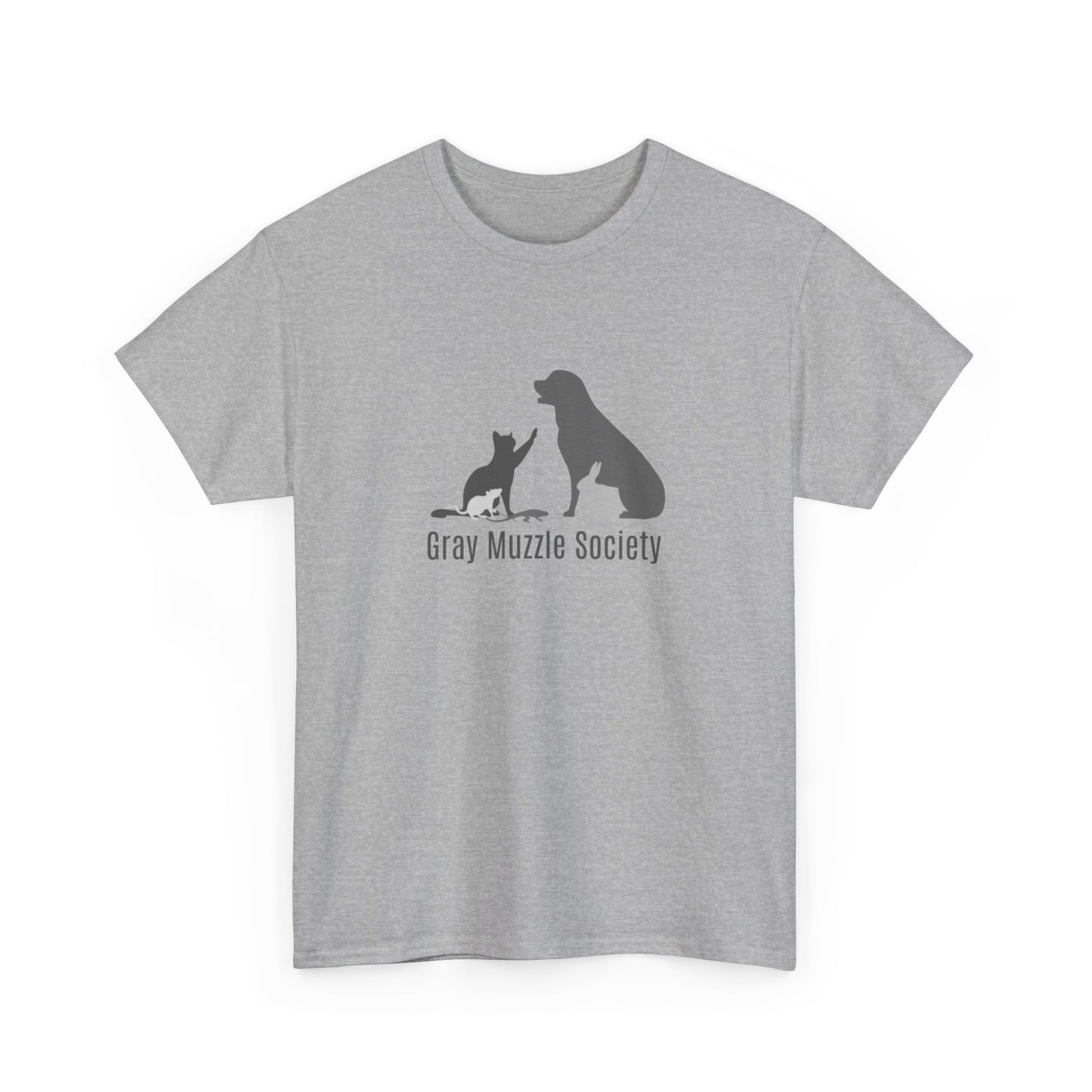 Gray Muzzle Logo Tee