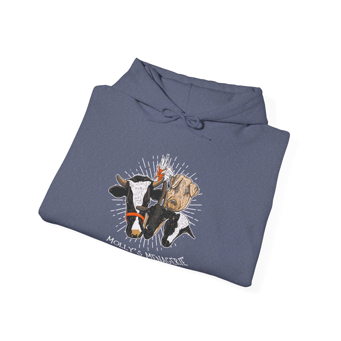 Meet Molly's Menagerie Hooded Sweatshirt