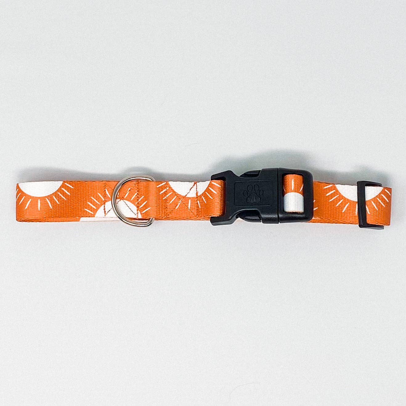 Sunshine Recycled Dog Collar | Bohemian Orange Sun